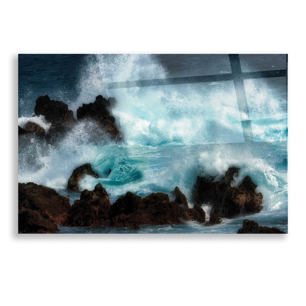 Epic Art 'Crasher II' by Dennis Frates, Acrylic Glass Wall Art
