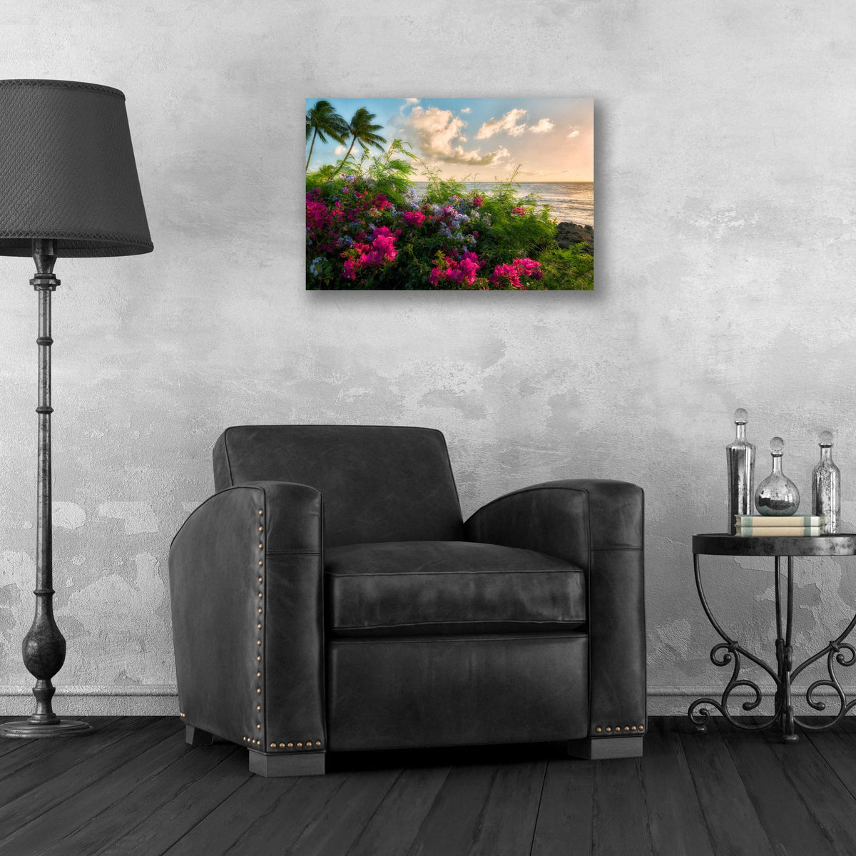 Epic Art 'Hot Pink' by Dennis Frates, Acrylic Glass Wall Art,24x16