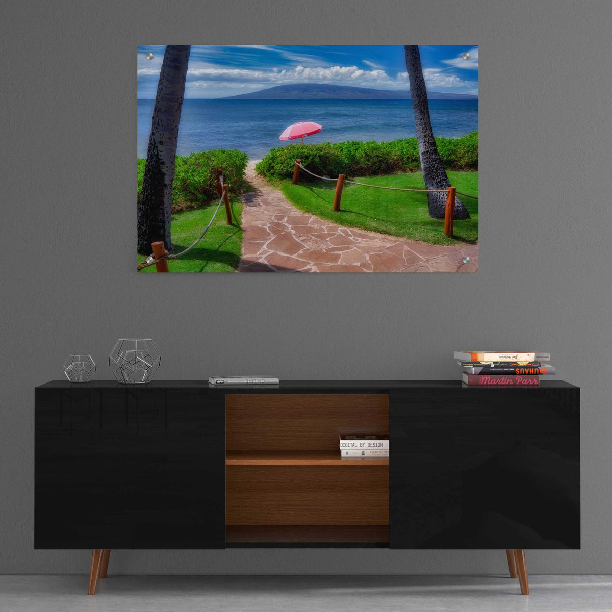 Epic Art 'Pathway' by Dennis Frates, Acrylic Glass Wall Art,36x24