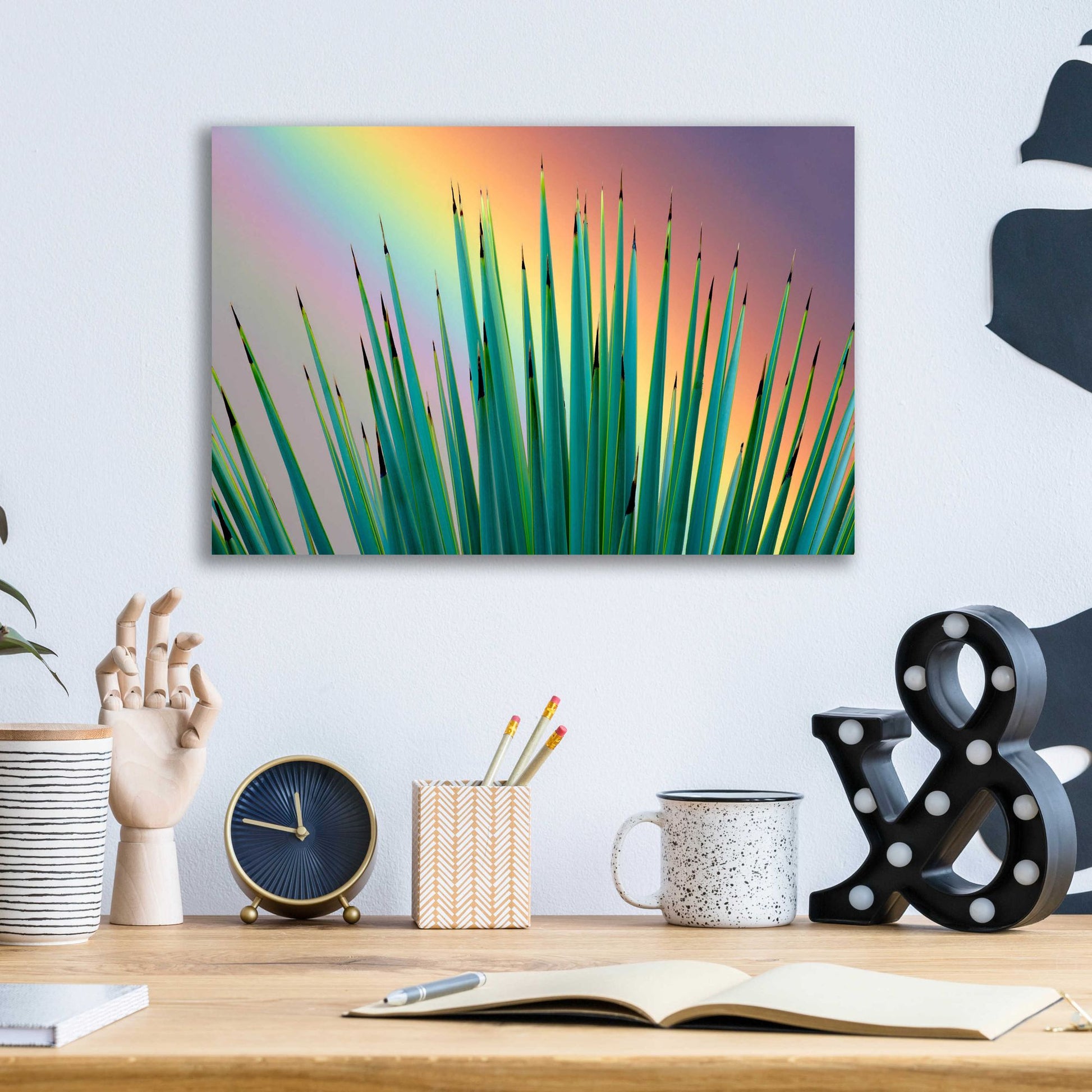 Epic Art 'Prism Plant' by Dennis Frates, Acrylic Glass Wall Art,16x12