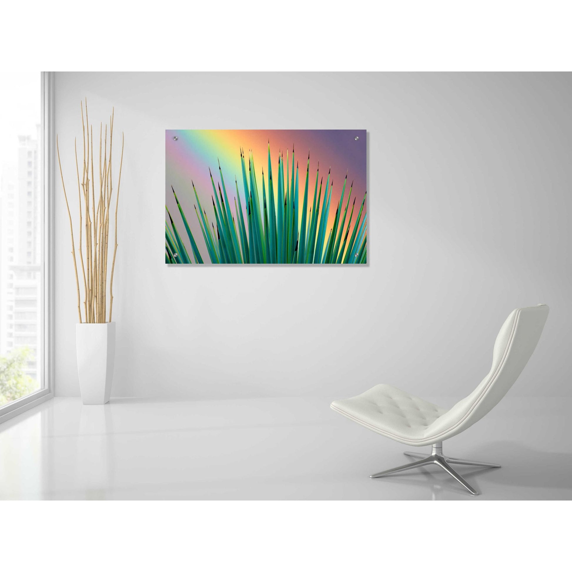 Epic Art 'Prism Plant' by Dennis Frates, Acrylic Glass Wall Art,36x24