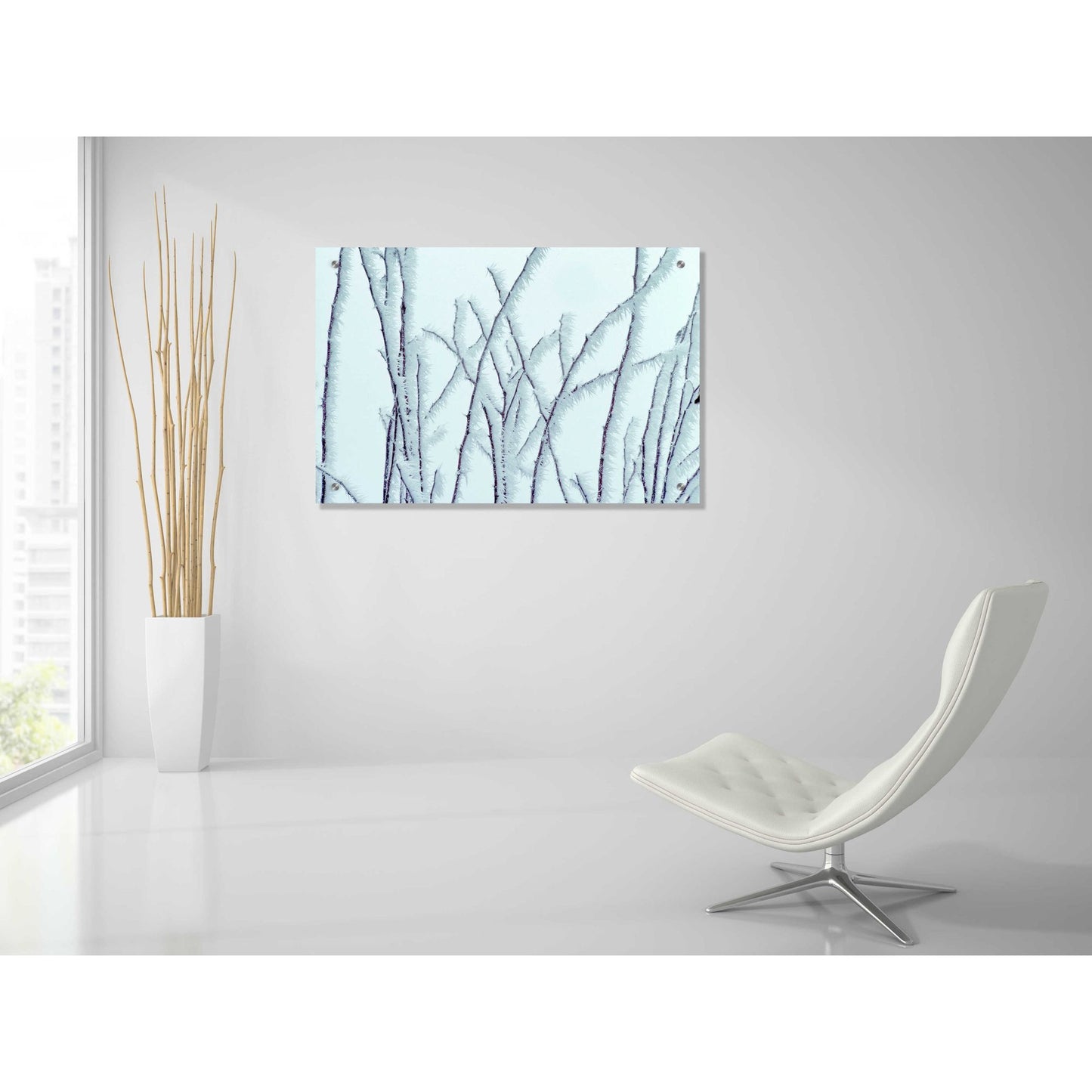 Epic Art 'Icy' by Dennis Frates, Acrylic Glass Wall Art,36x24