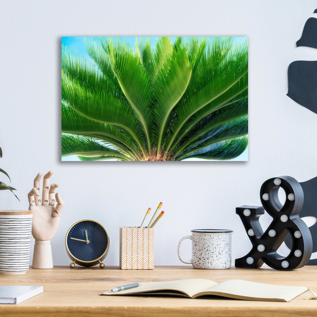 Epic Art 'Tropical III' by Dennis Frates, Acrylic Glass Wall Art,16x12