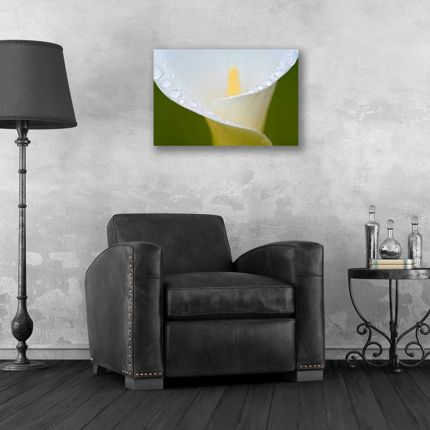 Epic Art 'White Flower II' by Dennis Frates, Acrylic Glass Wall Art,24x16