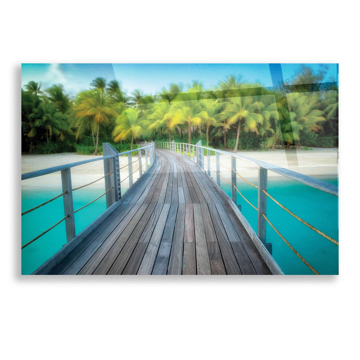 Epic Art 'Path to Calm' by Dennis Frates, Acrylic Glass Wall Art