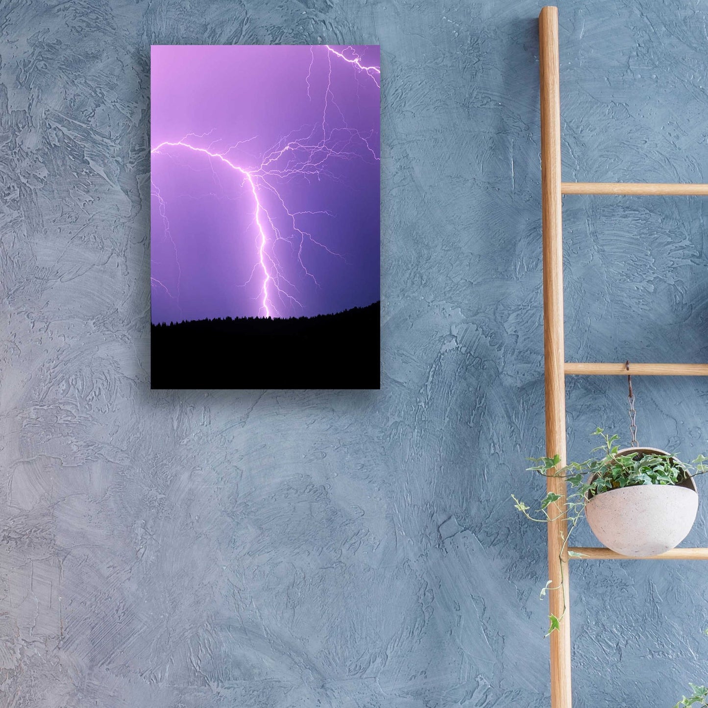 Epic Art 'Lightning II' by Dennis Frates, Acrylic Glass Wall Art,16x24