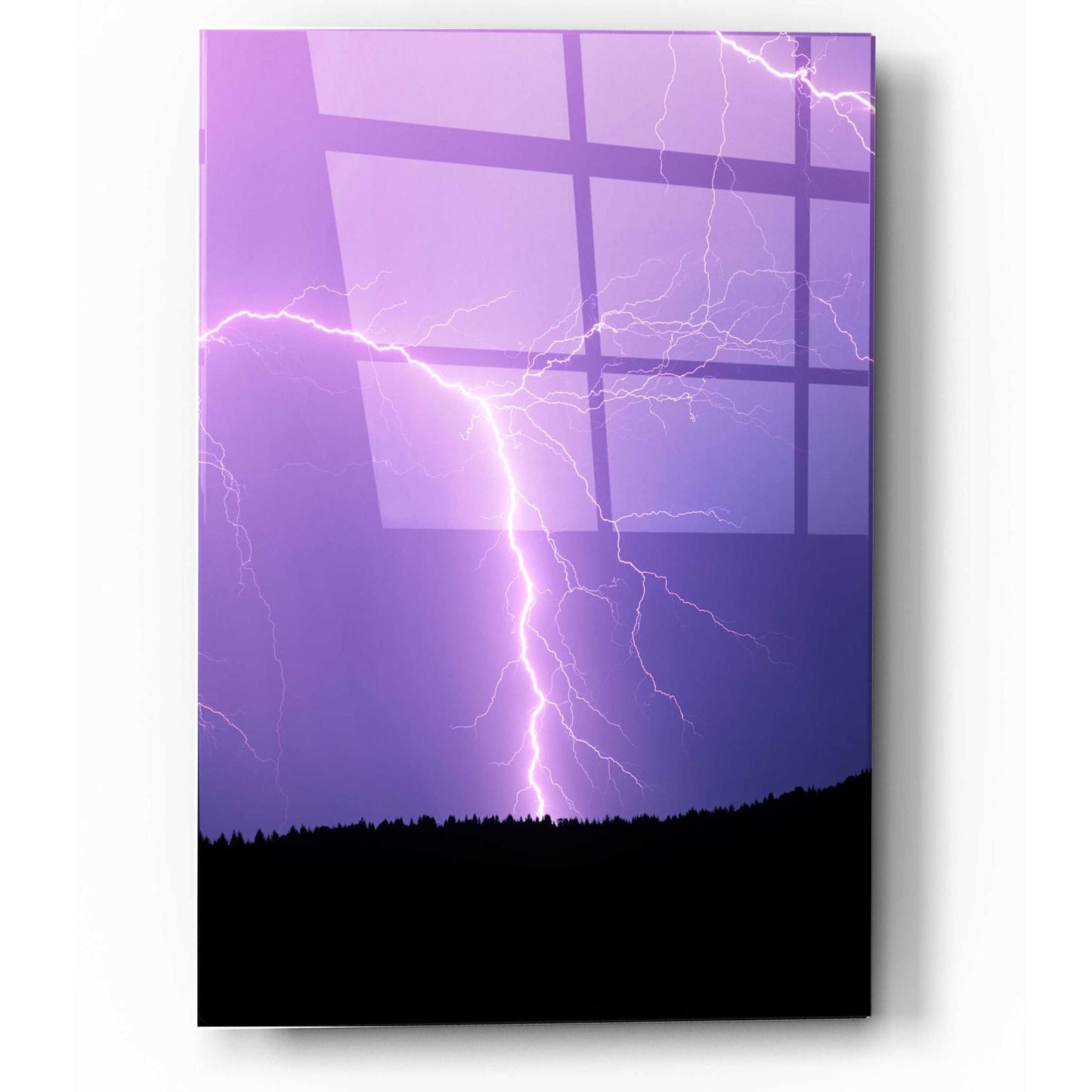 Epic Art 'Lightning II' by Dennis Frates, Acrylic Glass Wall Art