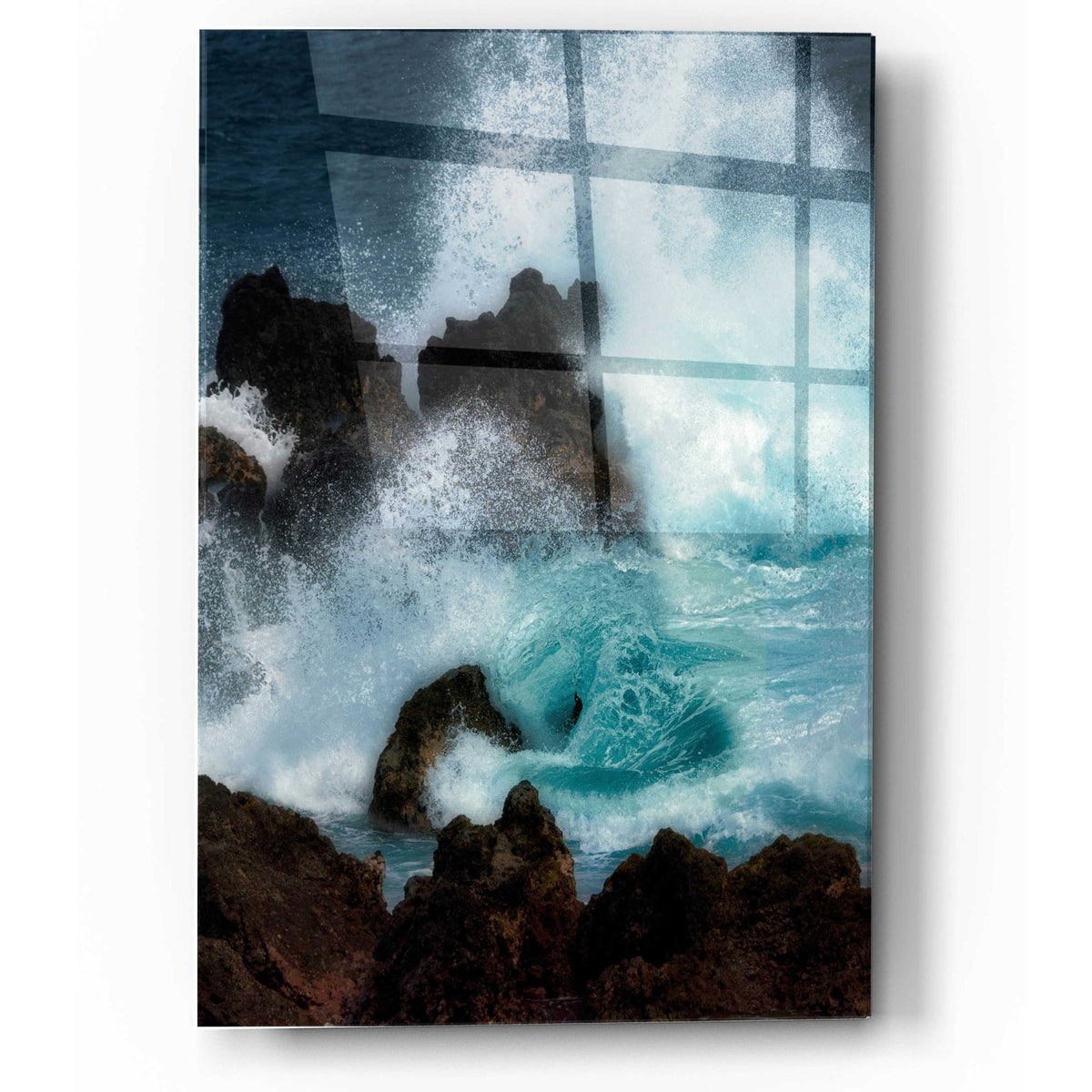 Epic Art 'Crasher' by Dennis Frates, Acrylic Glass Wall Art