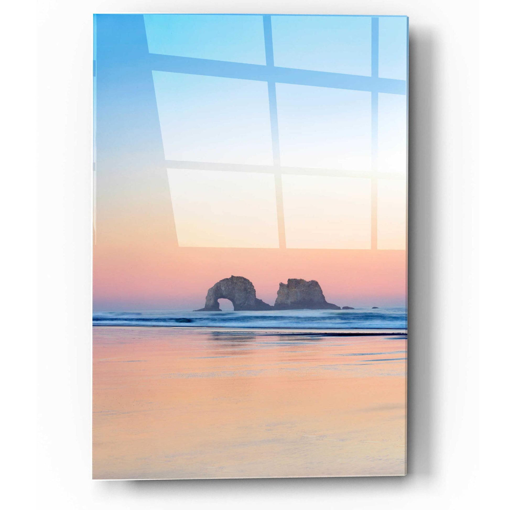 Epic Art 'Soft Sunset' by Dennis Frates, Acrylic Glass Wall Art