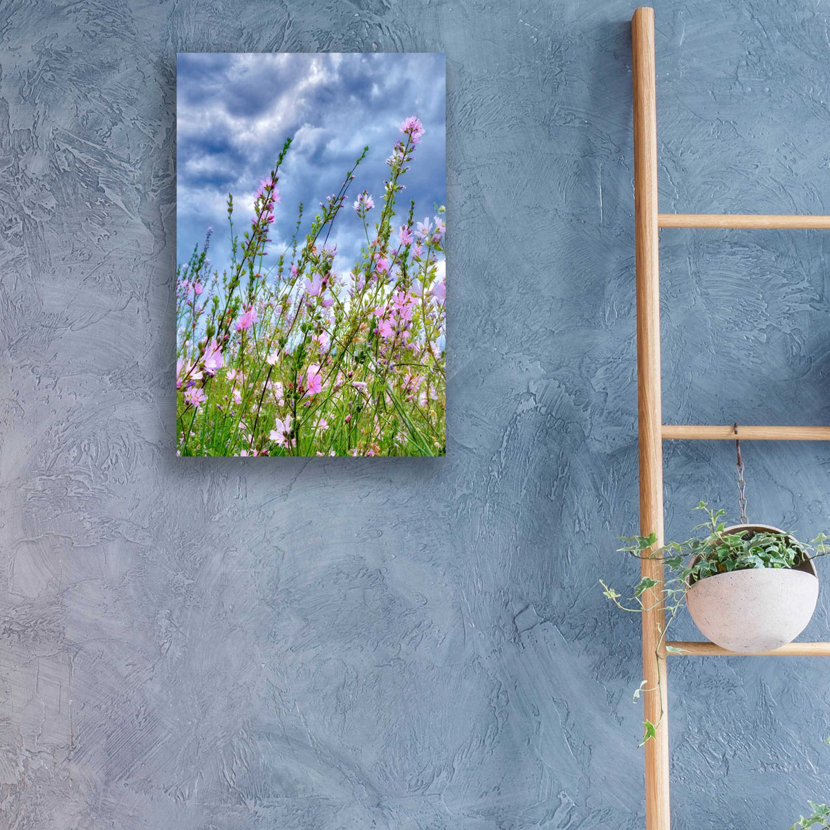 Epic Art 'Wild Flowers' by Dennis Frates, Acrylic Glass Wall Art,16x24