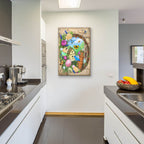 Back Yard Airport by Art and a Little Magic - 24x36 acrylic wall art in a room