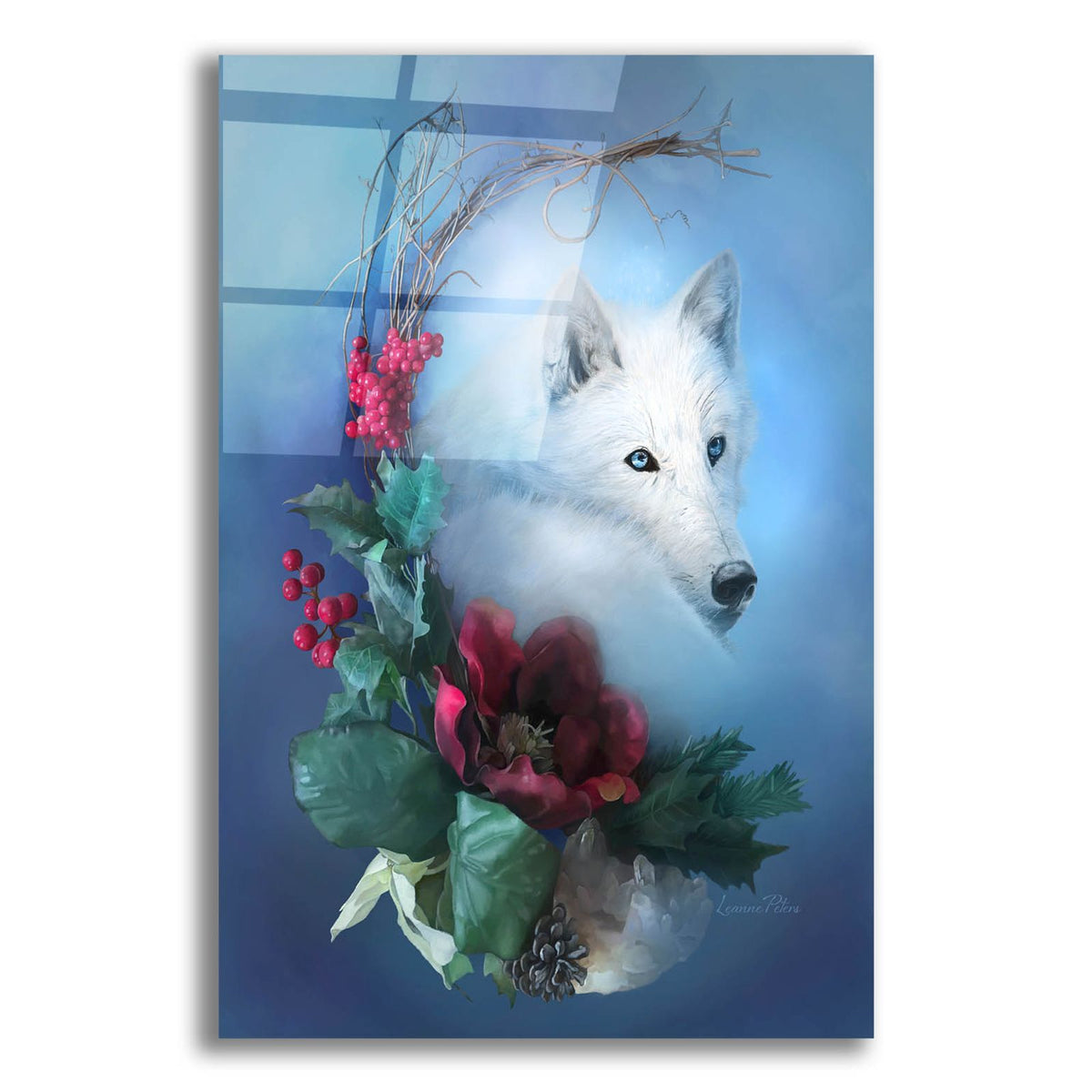 Crescent Wild Winter Solstice by Art and a Little Magic acrylic glass wall art