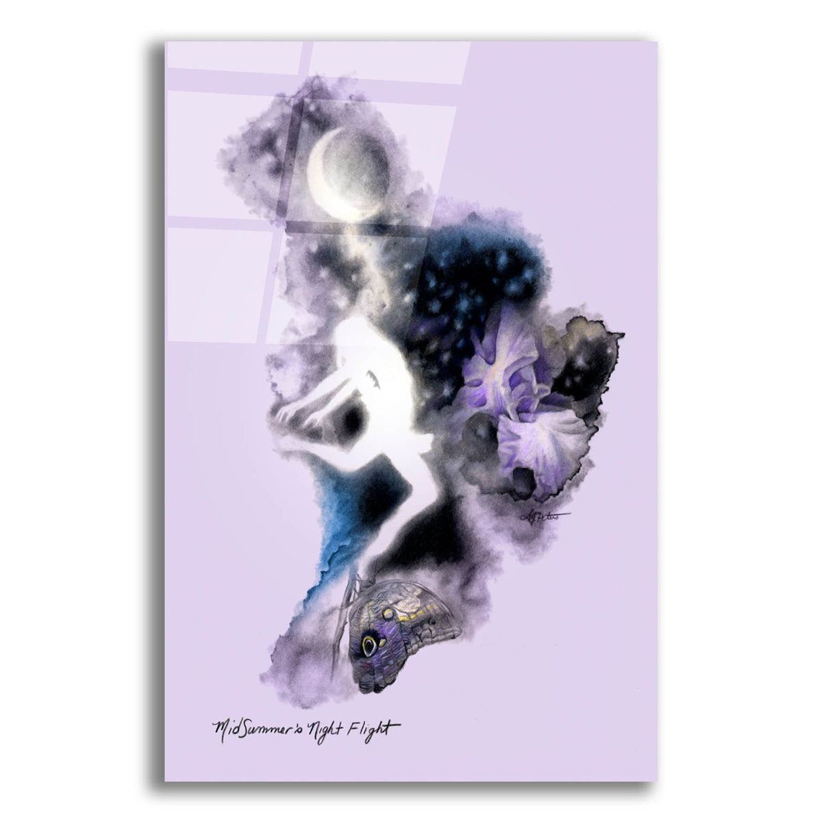 Midsummer S Night Flight by Art and a Little Magic acrylic glass wall art
