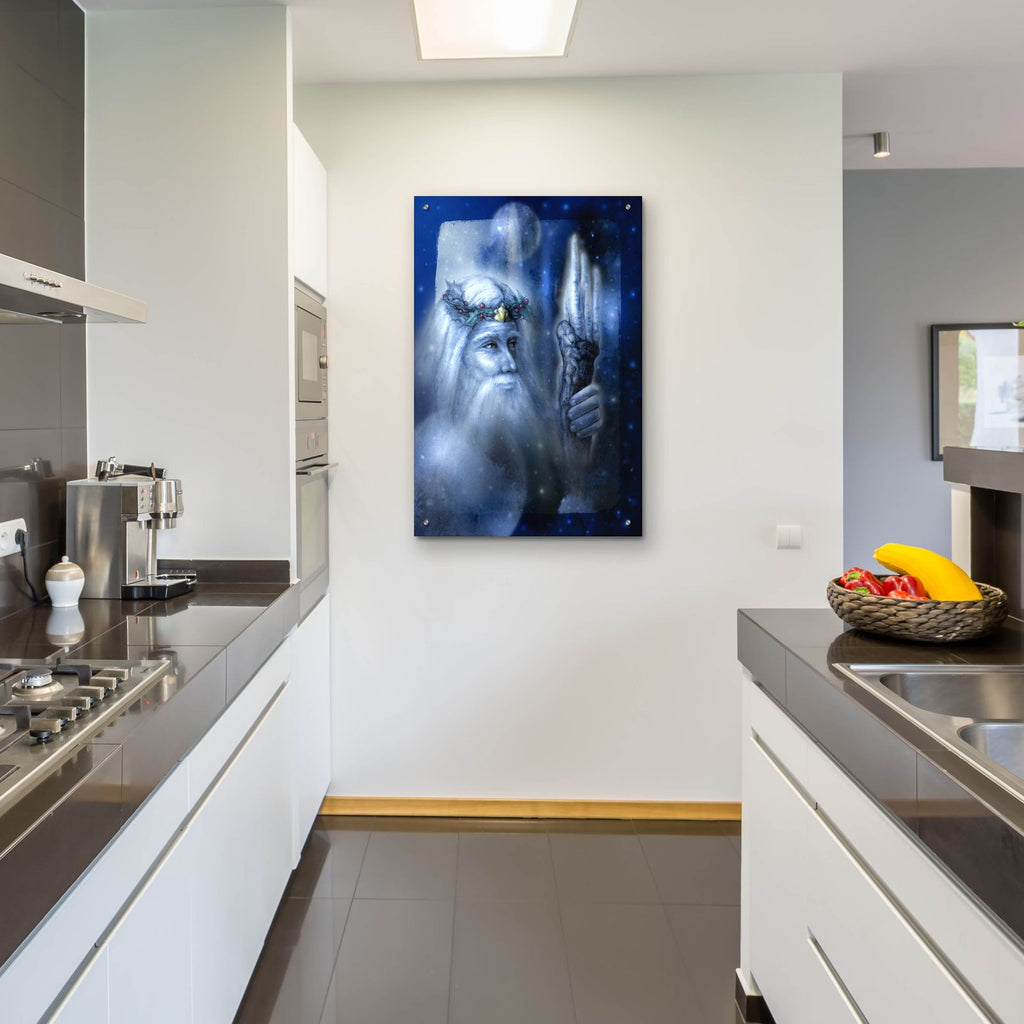 Spirit Of Winter by Art and a Little Magic - 24x36 acrylic wall art in a room