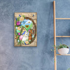 Spring Has Sprung by Art and a Little Magic - 16x24 acrylic wall art in a room