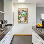 Spring Has Sprung by Art and a Little Magic - 24x36 acrylic wall art in a room