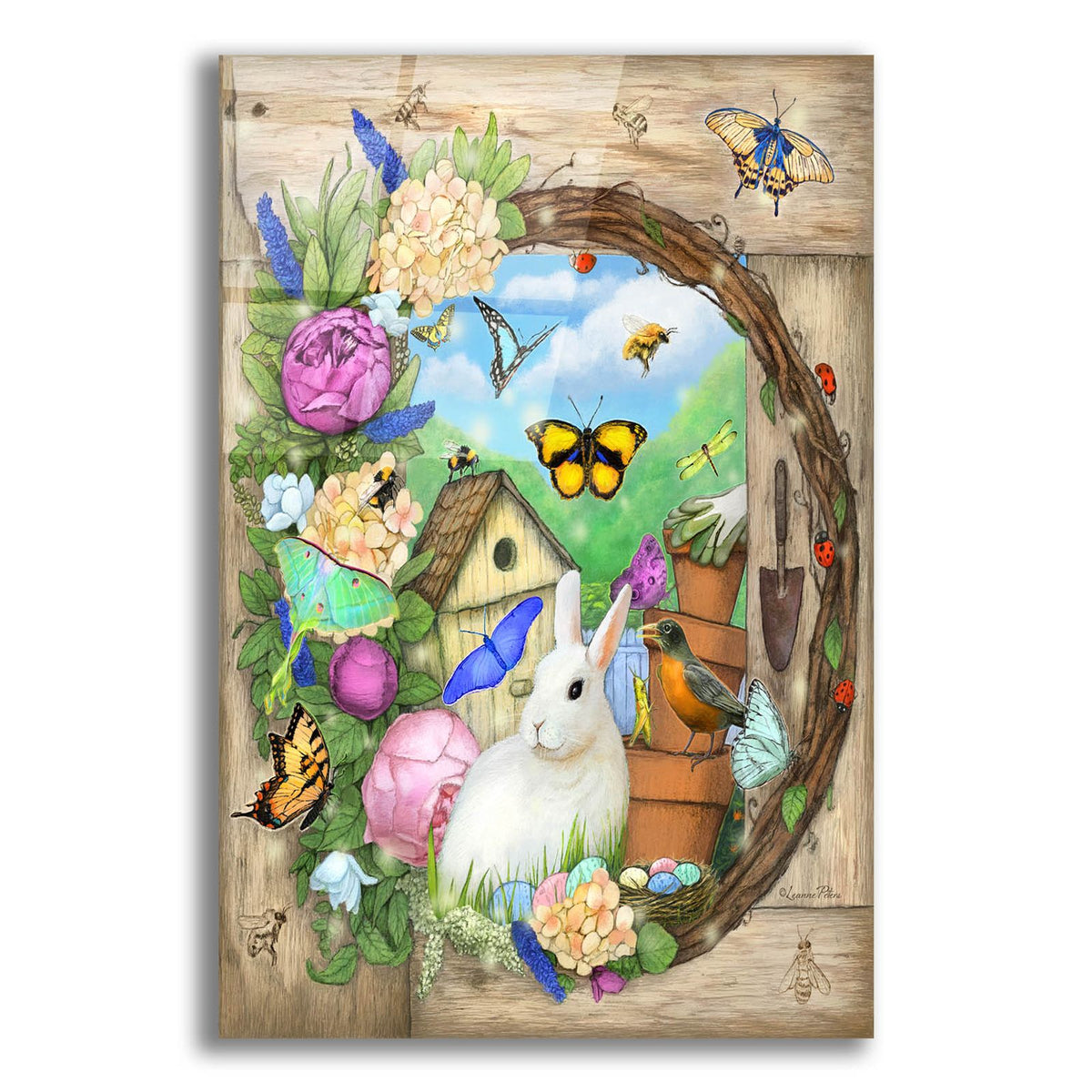 Spring Has Sprung by Art and a Little Magic acrylic glass wall art