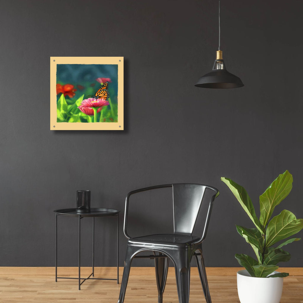 Summer by Art and a Little Magic - 24x24 acrylic wall art in a room