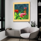Summer by Art and a Little Magic - 36x36 acrylic wall art in a room