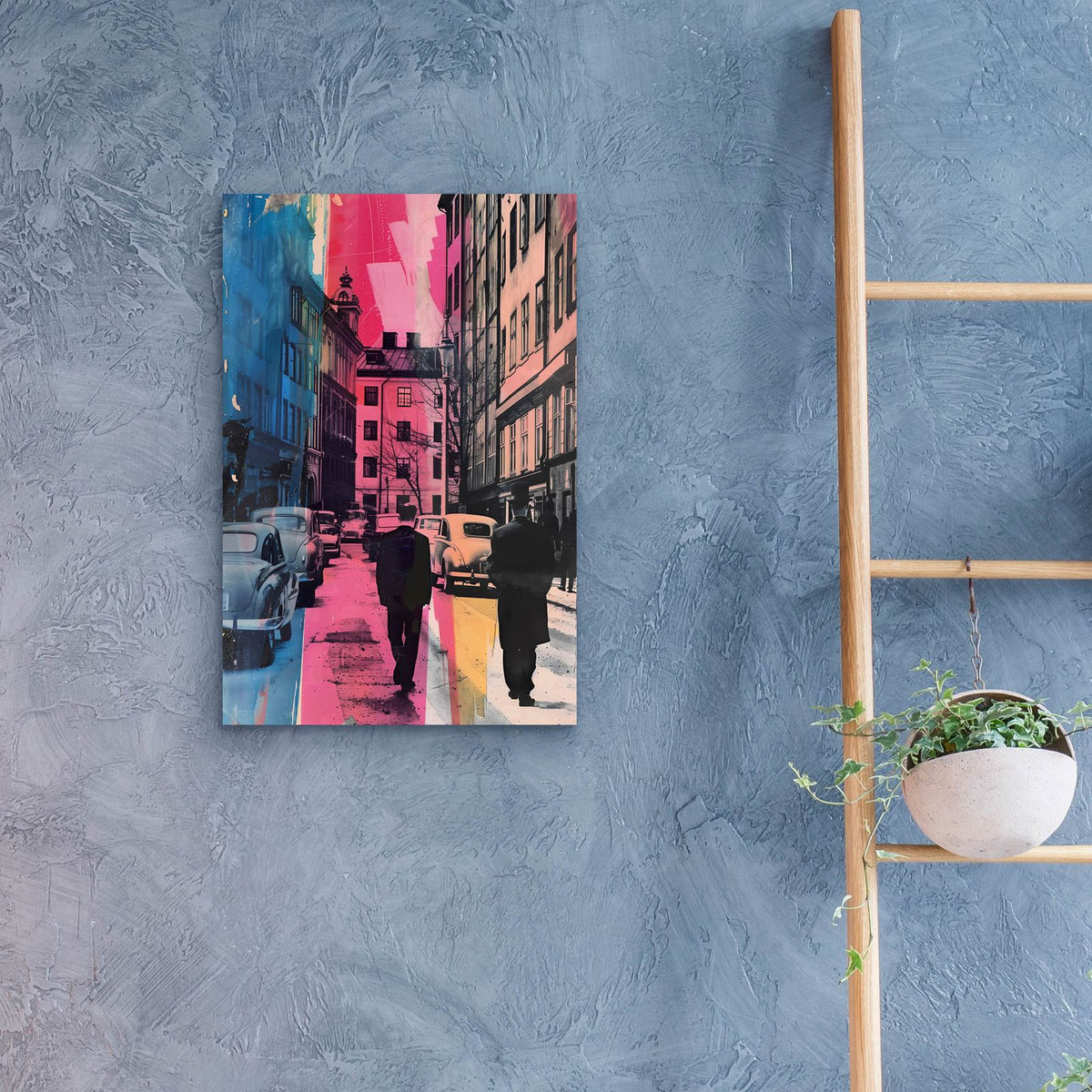1950s Europe by Andreas Magnusson - 16x24 acrylic wall art in a room
