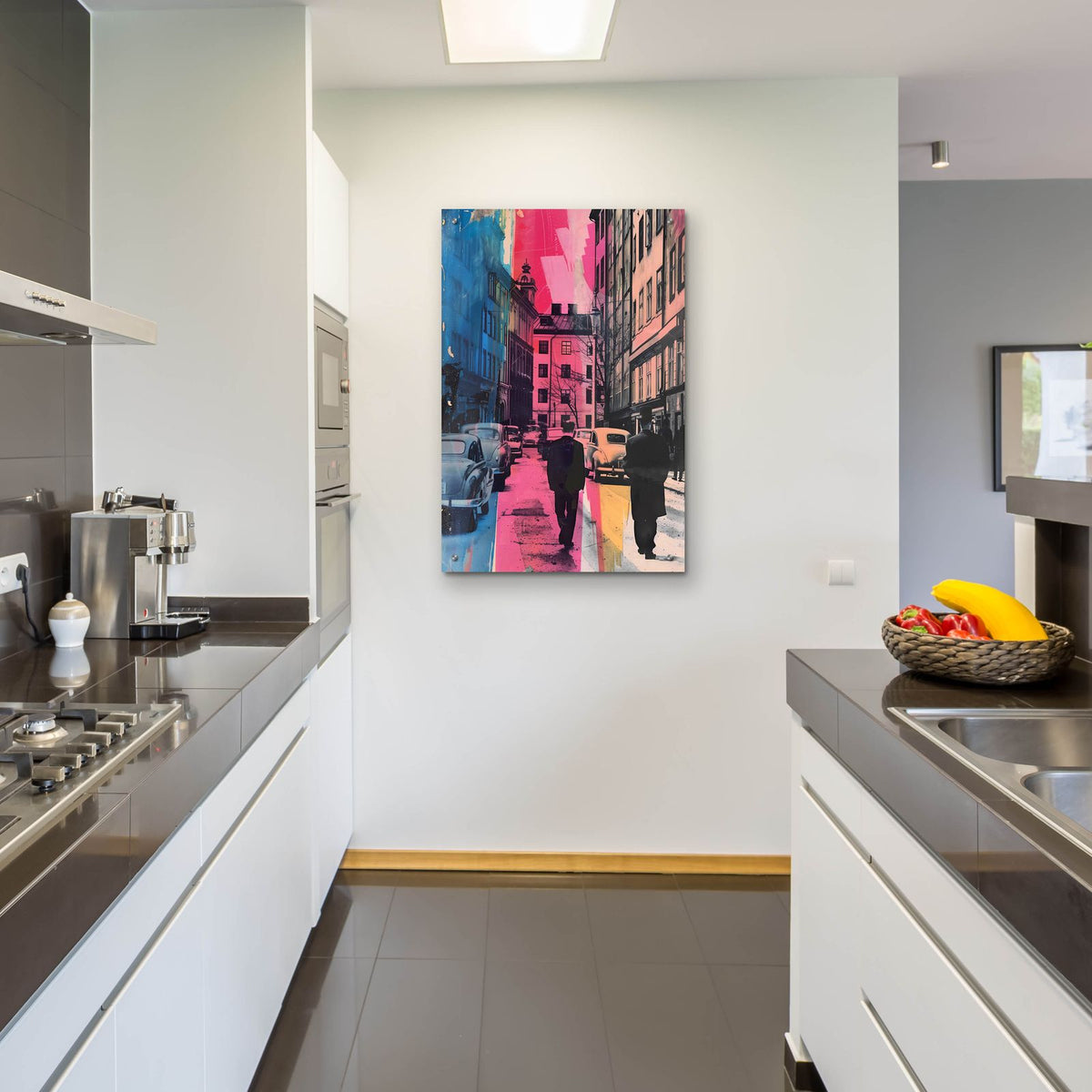 1950s Europe by Andreas Magnusson - 24x36 acrylic wall art in a room