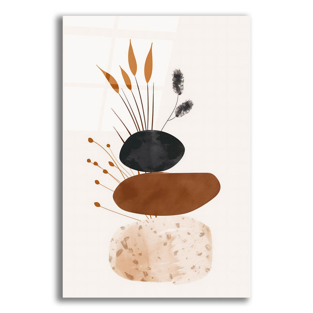 Abstract Minimalist Shapes No 4 by Andreas Magnusson acrylic glass wall art