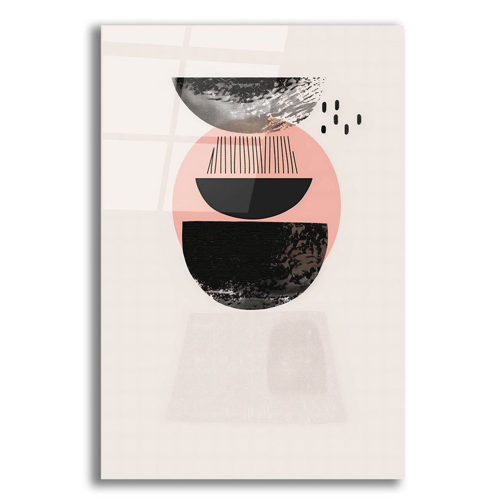 Abstract Minimalist Shapes No 8 by Andreas Magnusson acrylic glass wall art