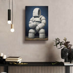 Abstract Sumo by Andreas Magnusson - 16x24 acrylic wall art in a room