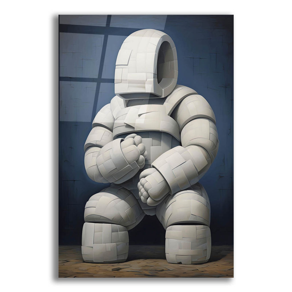 Abstract Sumo by Andreas Magnusson acrylic glass wall art