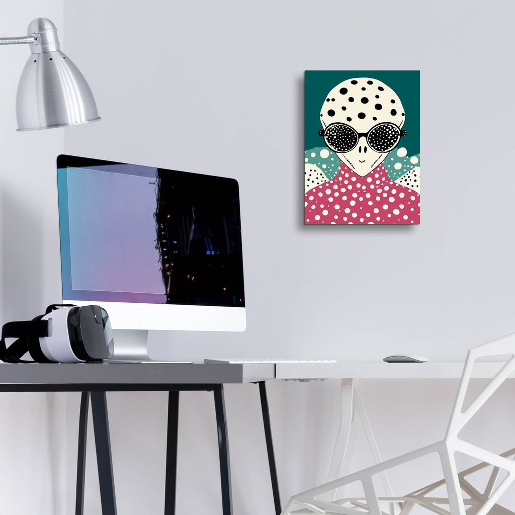 Alien by Andreas Magnusson - 12x16 acrylic wall art in a room