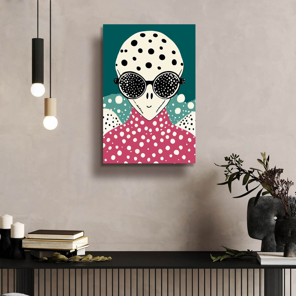 Alien by Andreas Magnusson - 16x24 acrylic wall art in a room