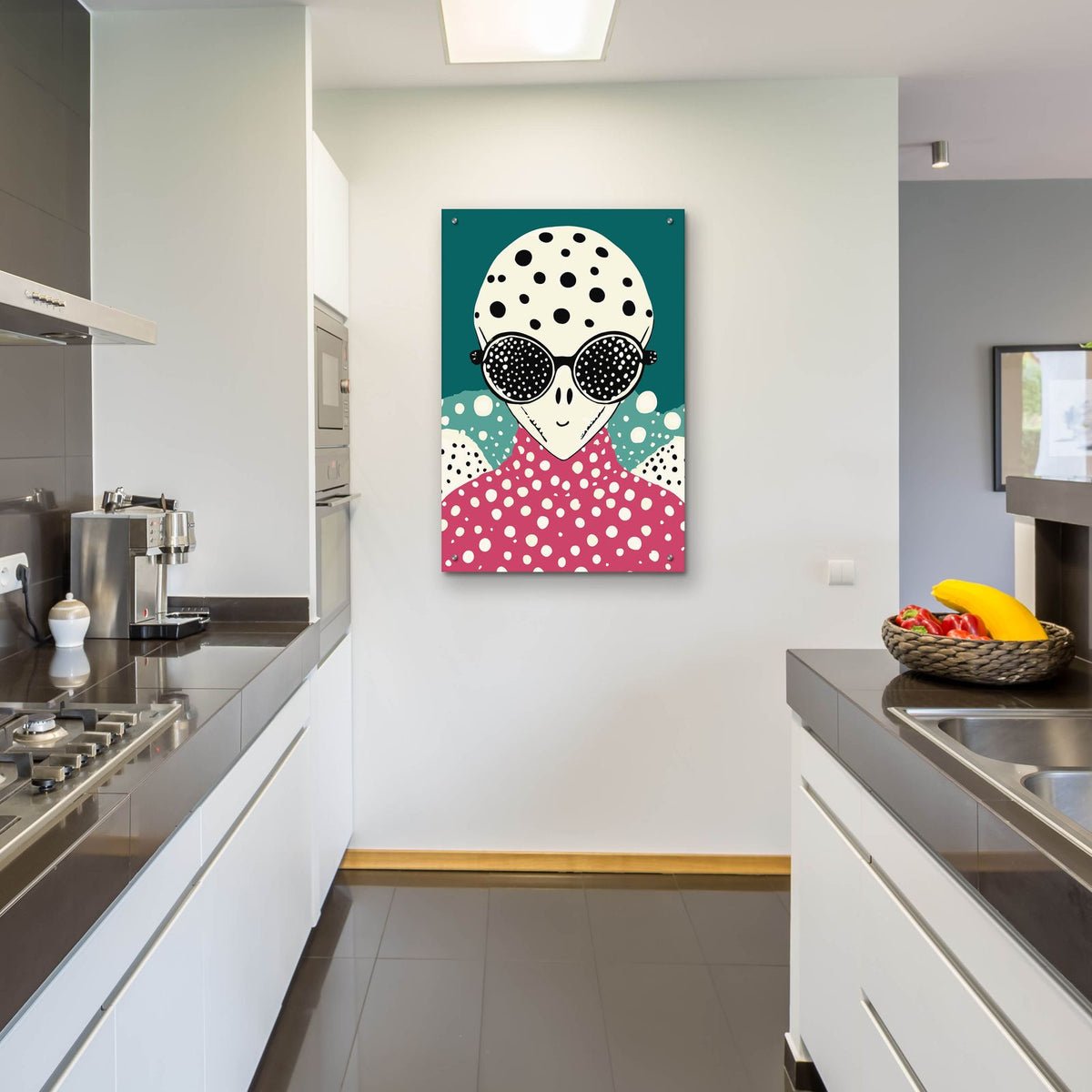 Alien by Andreas Magnusson - 24x36 acrylic wall art in a room