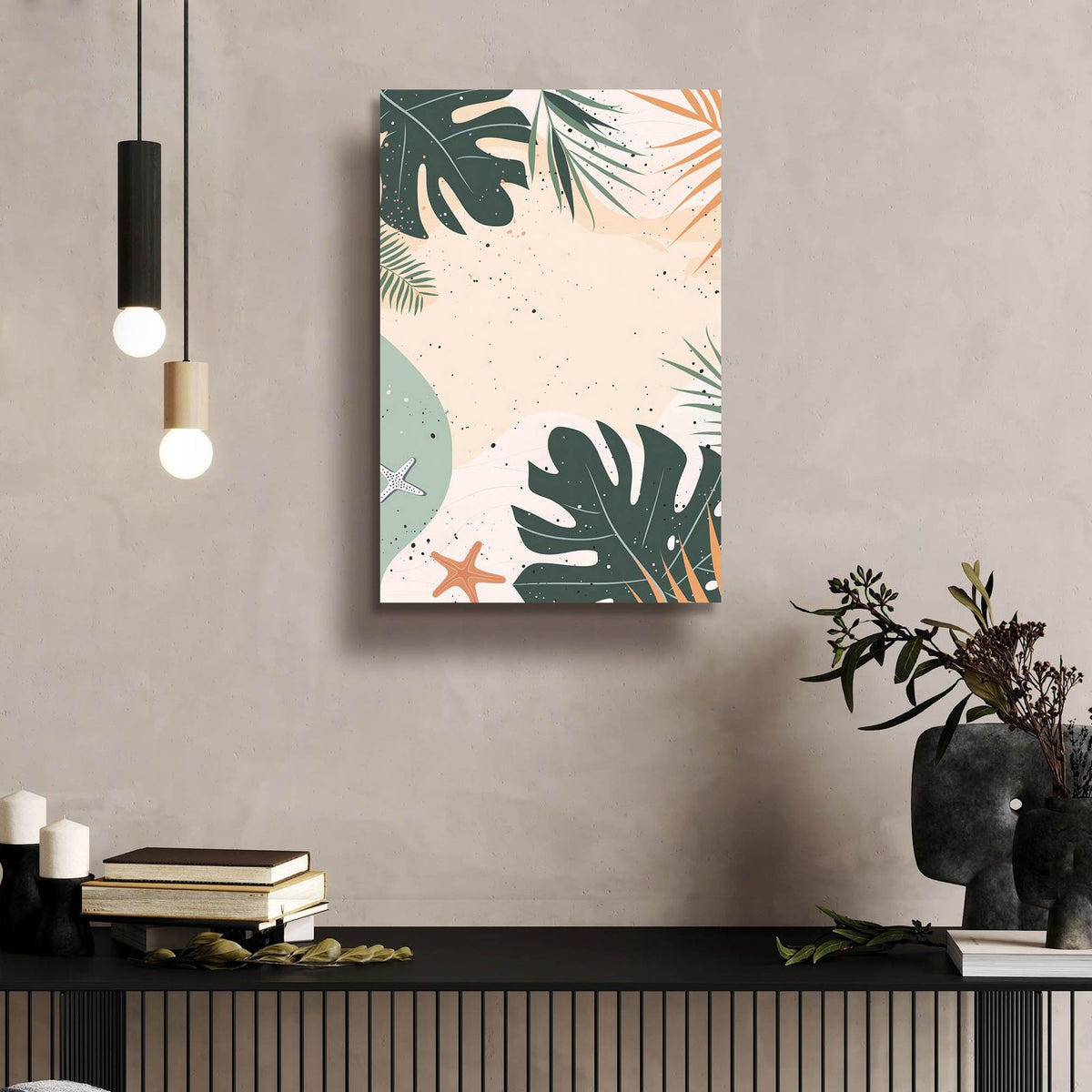 At The Beach by Andreas Magnusson - 16x24 acrylic wall art in a room