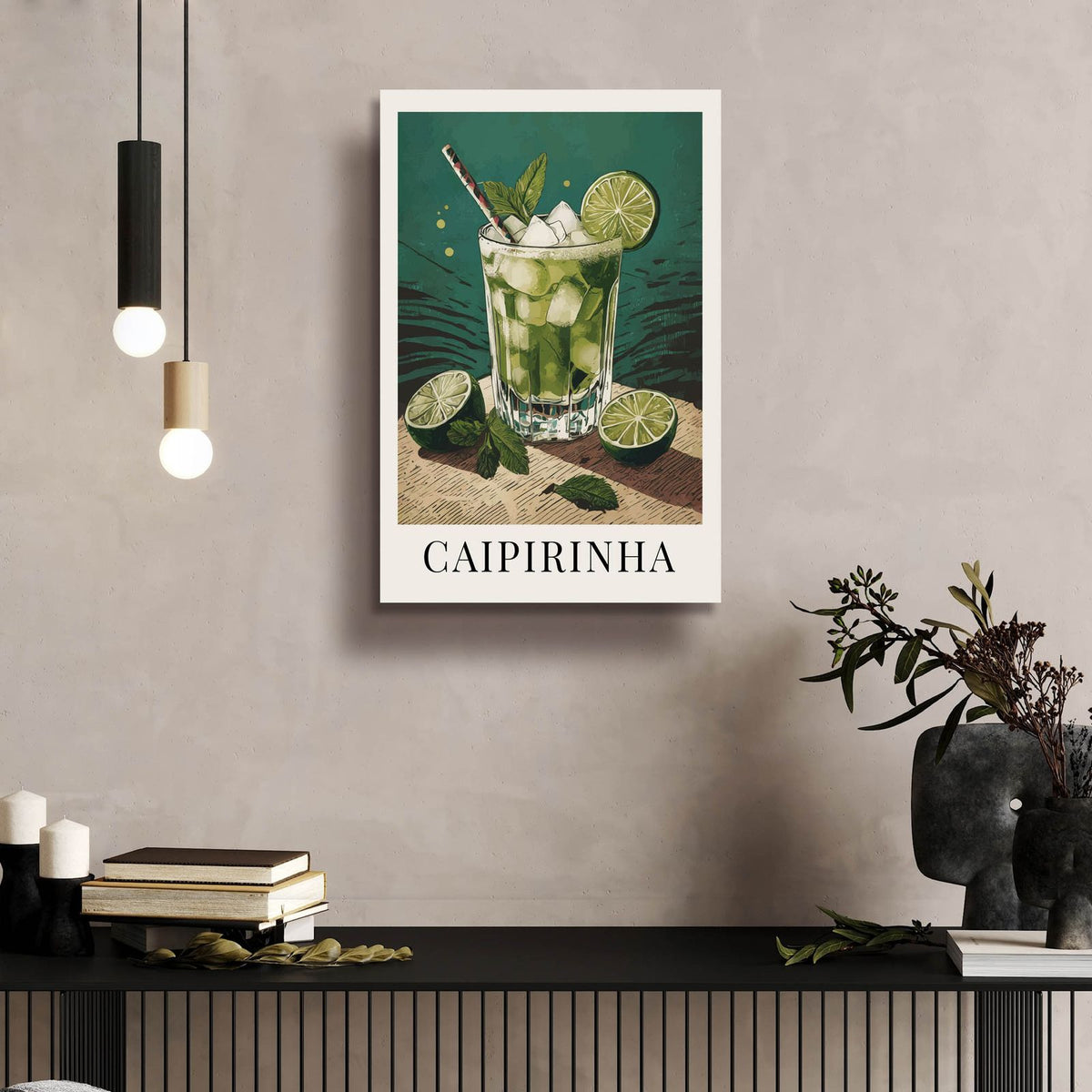 Caipirinha by Andreas Magnusson - 16x24 acrylic wall art in a room