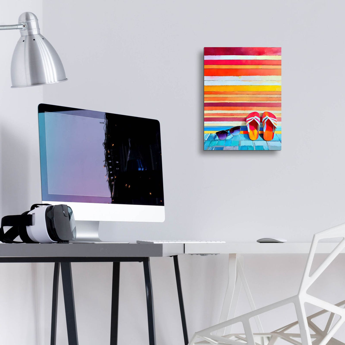 Caribbean Life by Andreas Magnusson - 12x16 acrylic wall art in a room