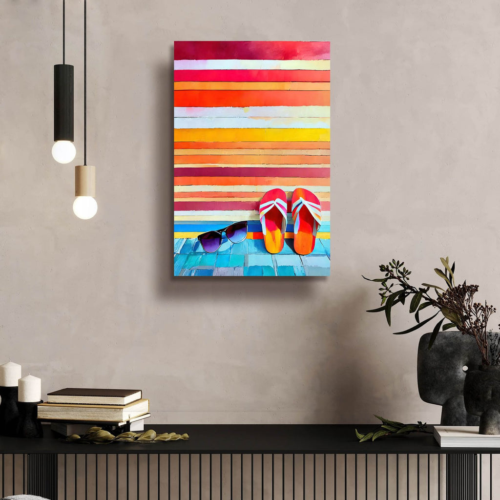 Caribbean Life by Andreas Magnusson - 16x24 acrylic wall art in a room