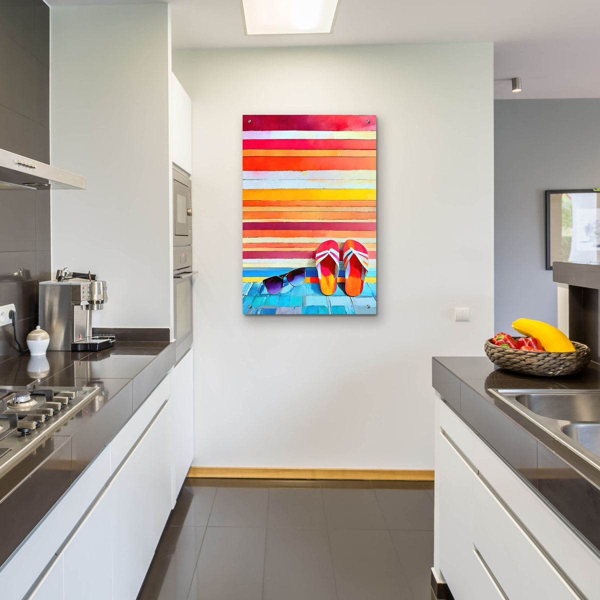Caribbean Life by Andreas Magnusson - 24x36 acrylic wall art in a room