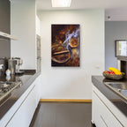 Cigar And A Whiskey by Andreas Magnusson - 24x36 acrylic wall art in a room