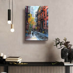 City Cat No 2 by Andreas Magnusson - 16x24 acrylic wall art in a room