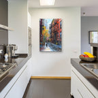 City Cat No 2 by Andreas Magnusson - 24x36 acrylic wall art in a room