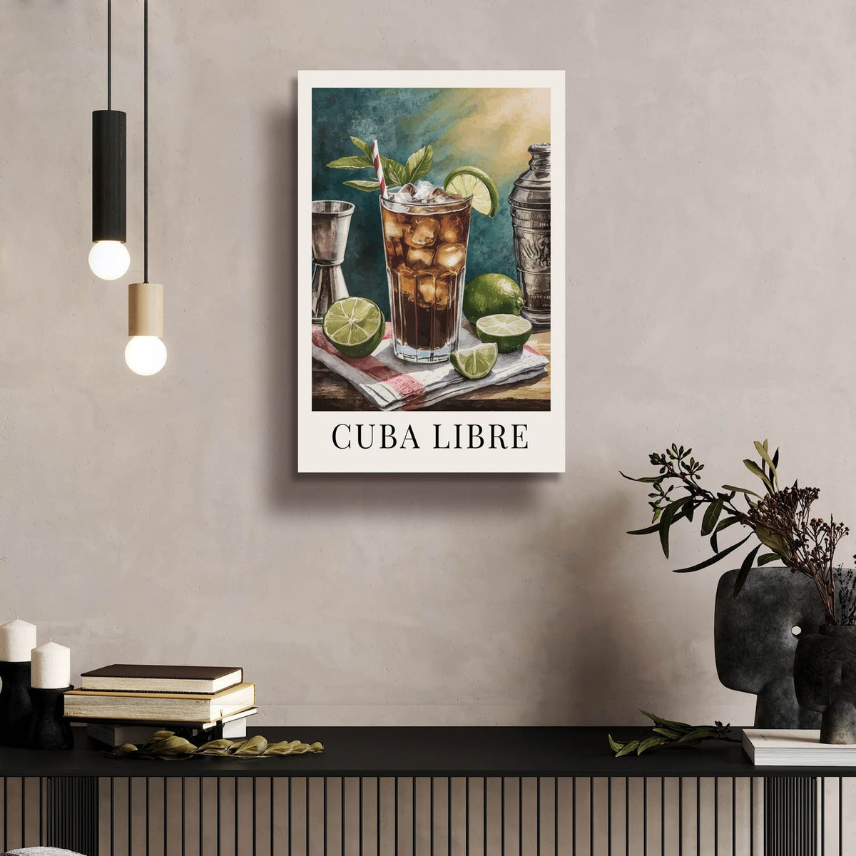 Cuba Libre by Andreas Magnusson - 16x24 acrylic wall art in a room
