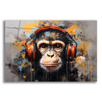 Dj Monkey by Andreas Magnusson acrylic glass wall art