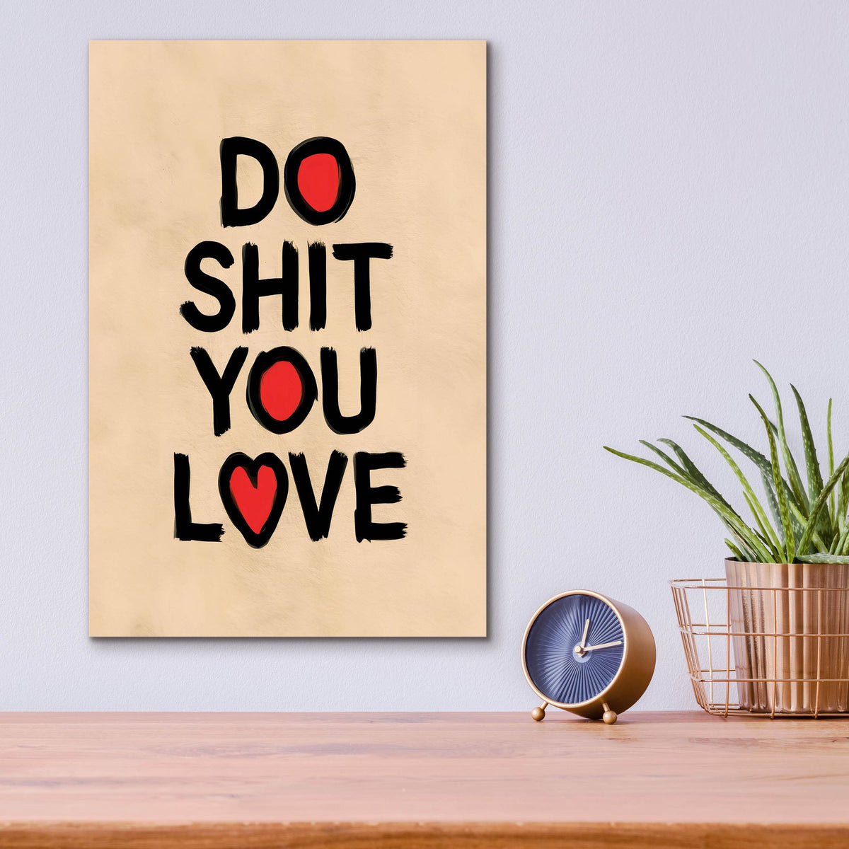 Epic Art 'Do What You Love'  by Andreas Magnusson Acrylic Glass Wall Art,12x16