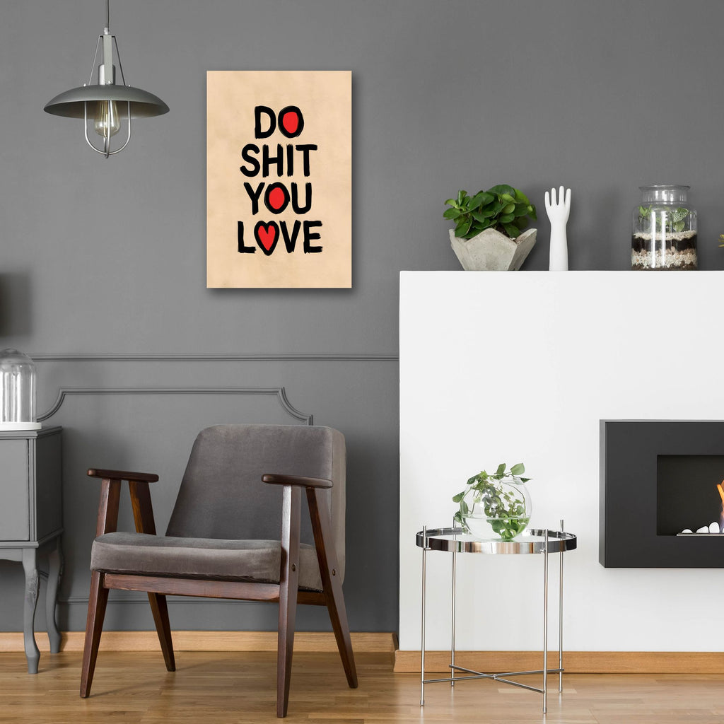 Epic Art 'Do What You Love'  by Andreas Magnusson Acrylic Glass Wall Art,16x24