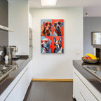 Dogs In Shades by Andreas Magnusson - 24x36 acrylic wall art in a room