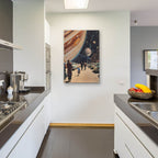 Earth Out Of Its Orbit by Andreas Magnusson - 24x36 acrylic wall art in a room