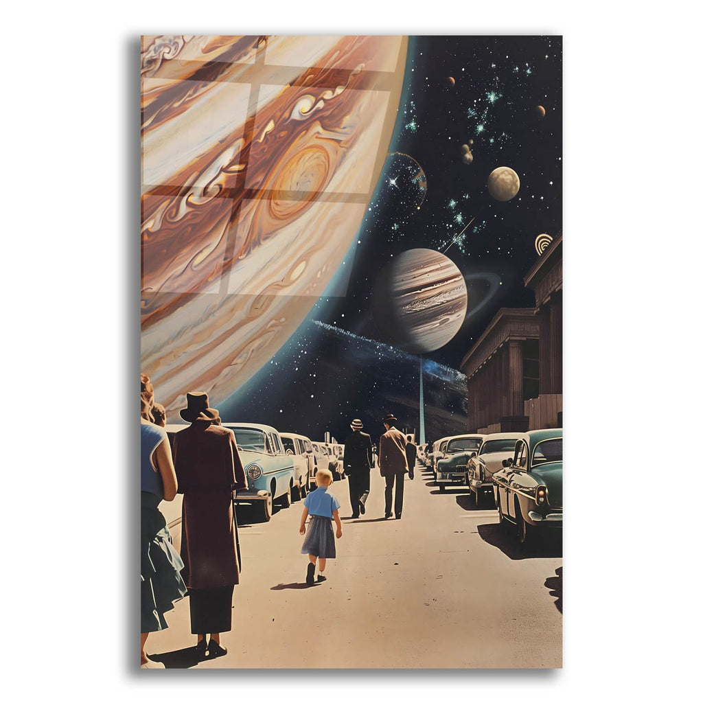Earth Out Of Its Orbit by Andreas Magnusson acrylic glass wall art