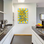 Easy Peasy Lemon Squeezy by Andreas Magnusson - 24x36 acrylic wall art in a room