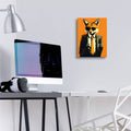 Fox In A Suit by Andreas Magnusson - 12x16 acrylic wall art in a room