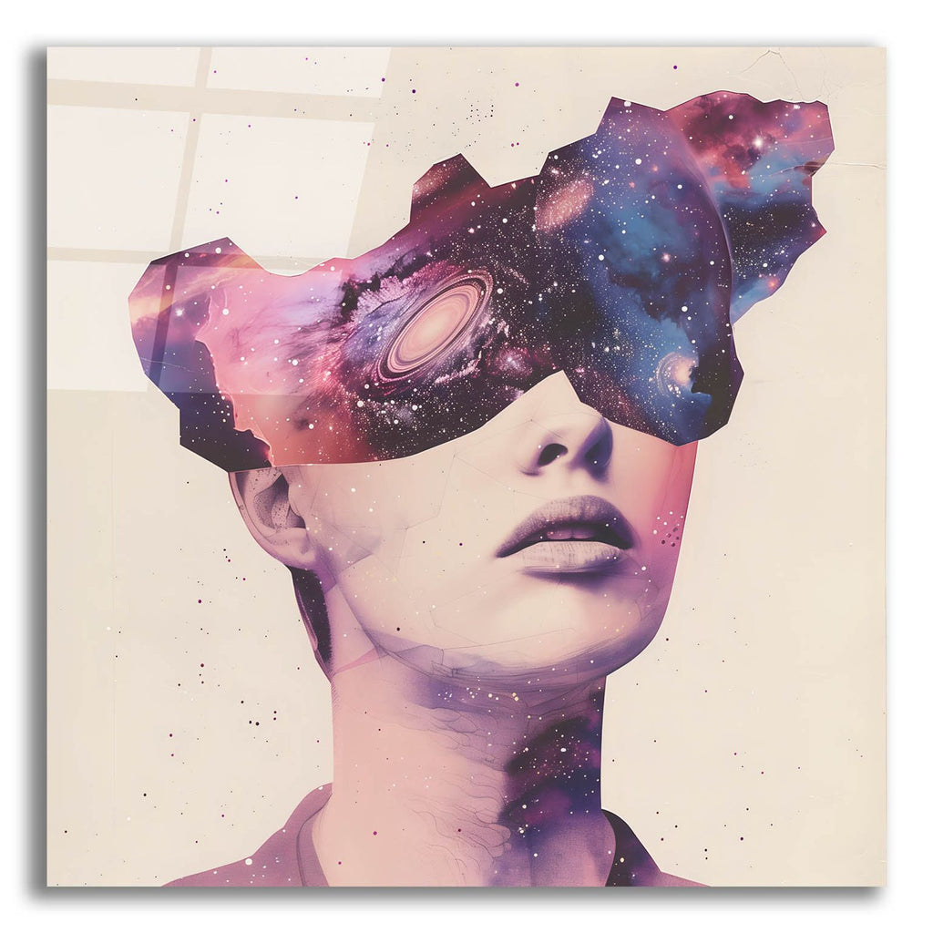 Galaxy Head by Andreas Magnusson acrylic glass wall art